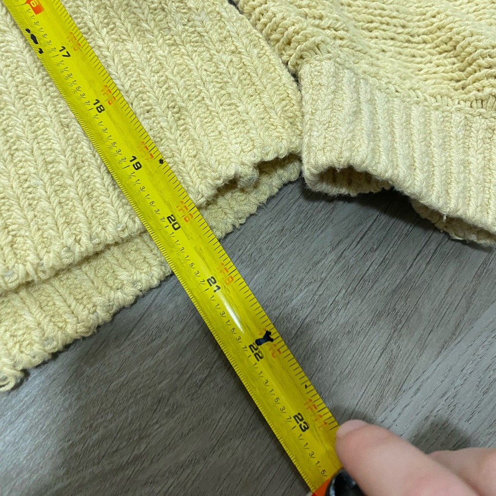 Free People FP Beach Loose Knit Sandra Sweater Hooded Button Baggy Cardigan M - Picture 10 of 10